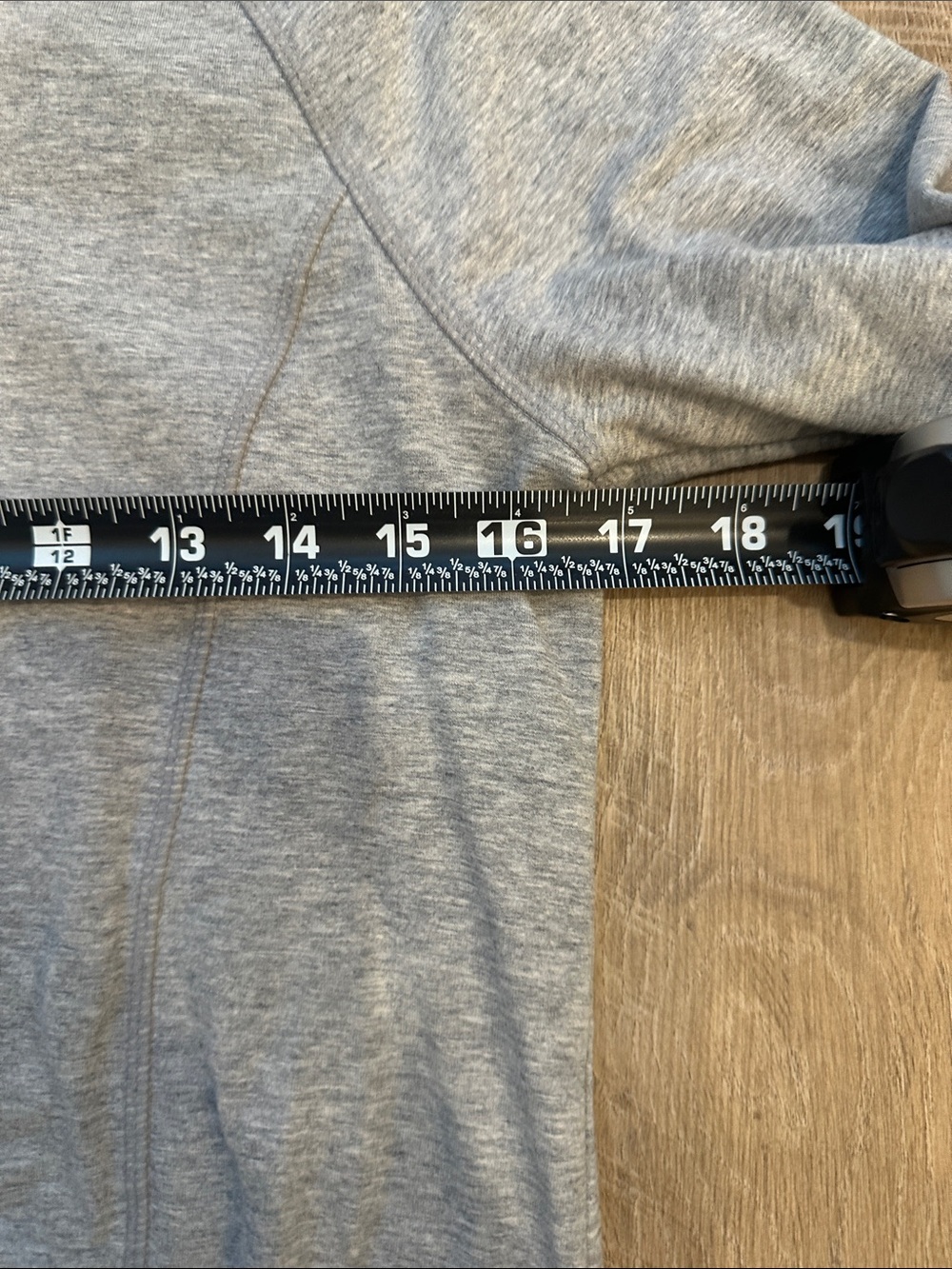 Athleta Gray Heather Long-Sleeve Performance Shirt